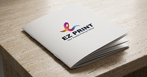 Illustrative open booklet showing its pages and binding.