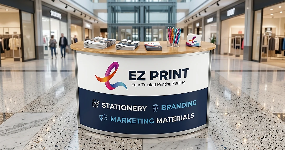 Illustration of a wide-format roll printer loaded with media rolls.